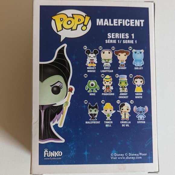 NWT Maleficent 09 Disney Funko POP! Collectible Vinyl Figure Sleeping Beauty NIB - Picture 5 of 7